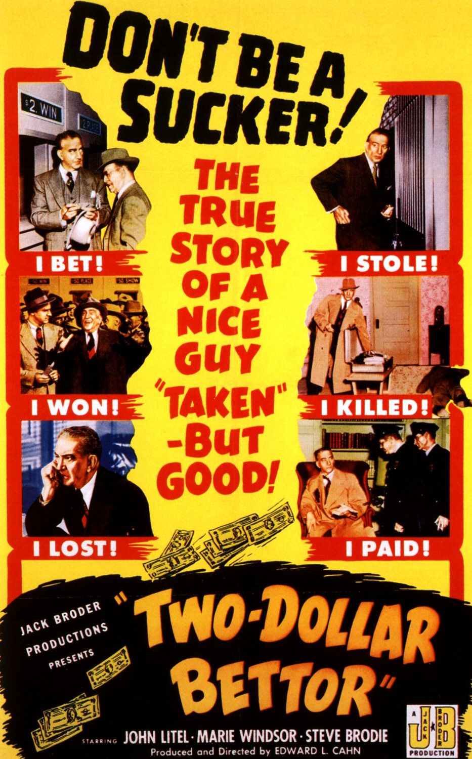 Extra Large Movie Poster Image for Two Dollar Bettor 