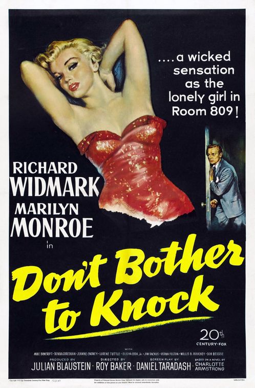 Don't Bother to Knock Movie Poster