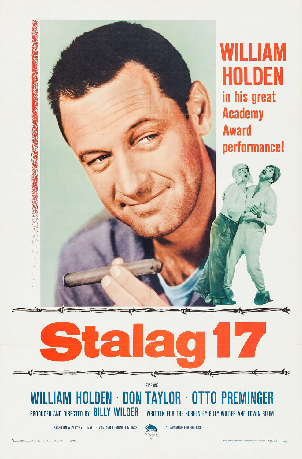 Extra Large Movie Poster Image for Stalag 17 (#1 of 4)