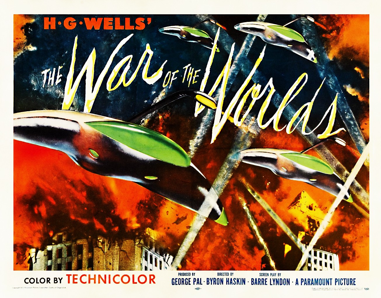 Extra Large Movie Poster Image for The War of the Worlds (#2 of 7)
