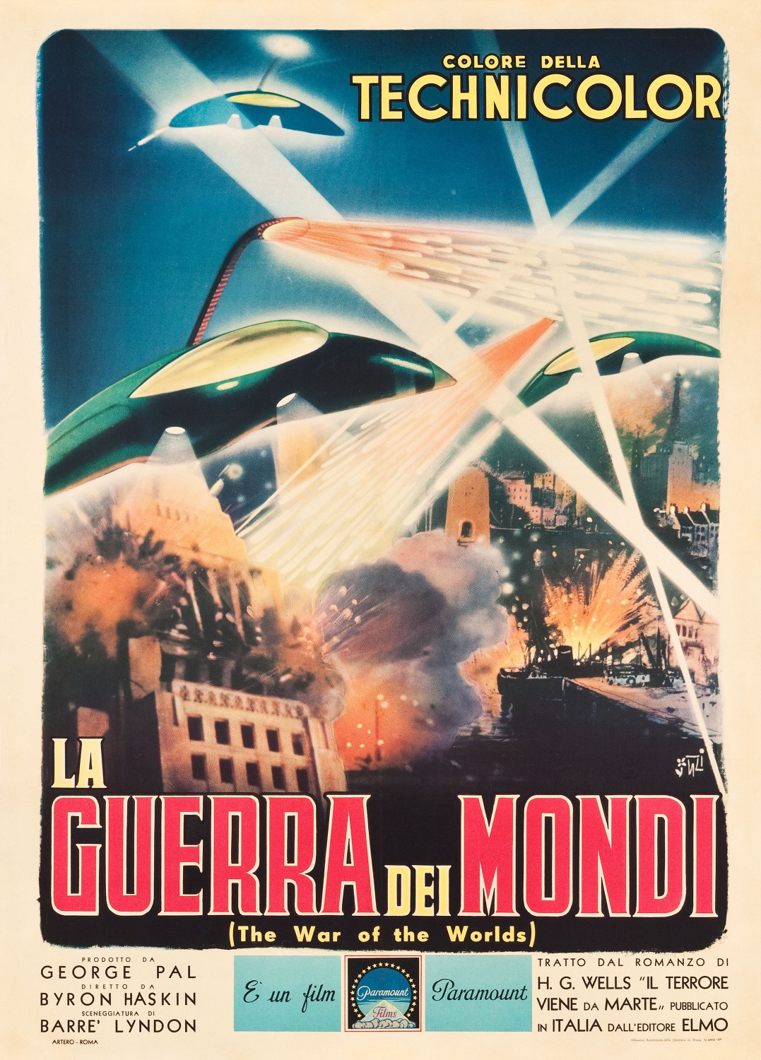 Extra Large Movie Poster Image for The War of the Worlds (#6 of 7)