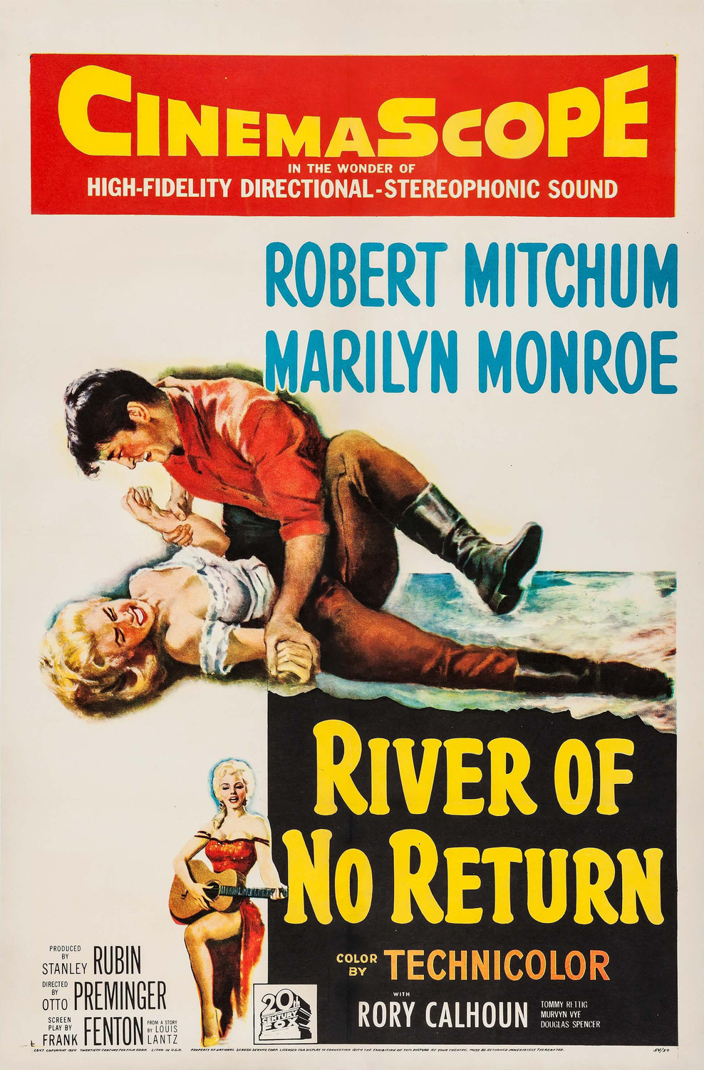 Extra Large Movie Poster Image for River of No Return (#2 of 14)