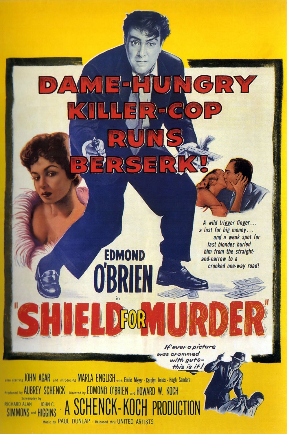 Extra Large Movie Poster Image for Shield for Murder (#1 of 2)