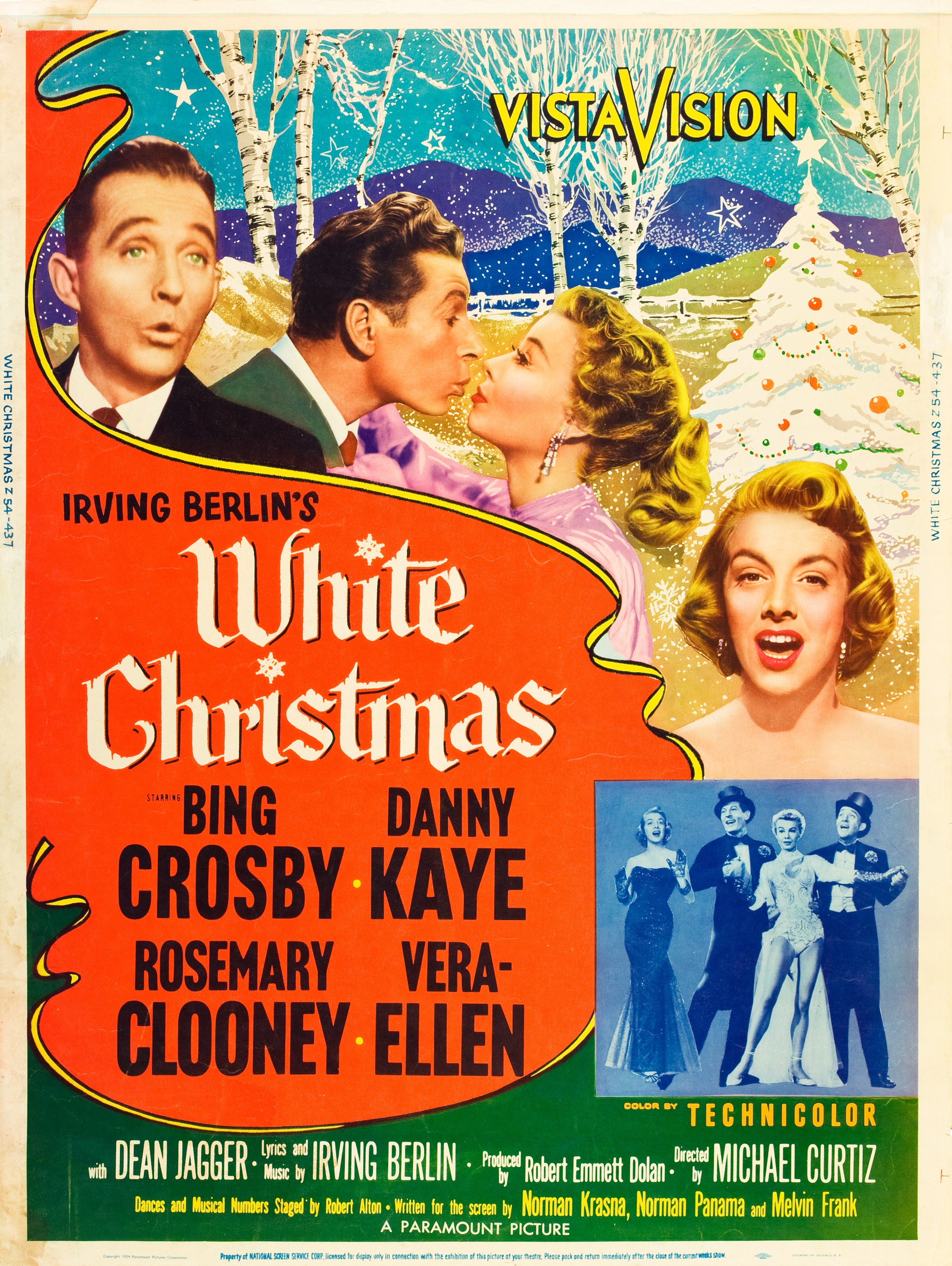 Mega Sized Movie Poster Image for White Christmas (#3 of 4)