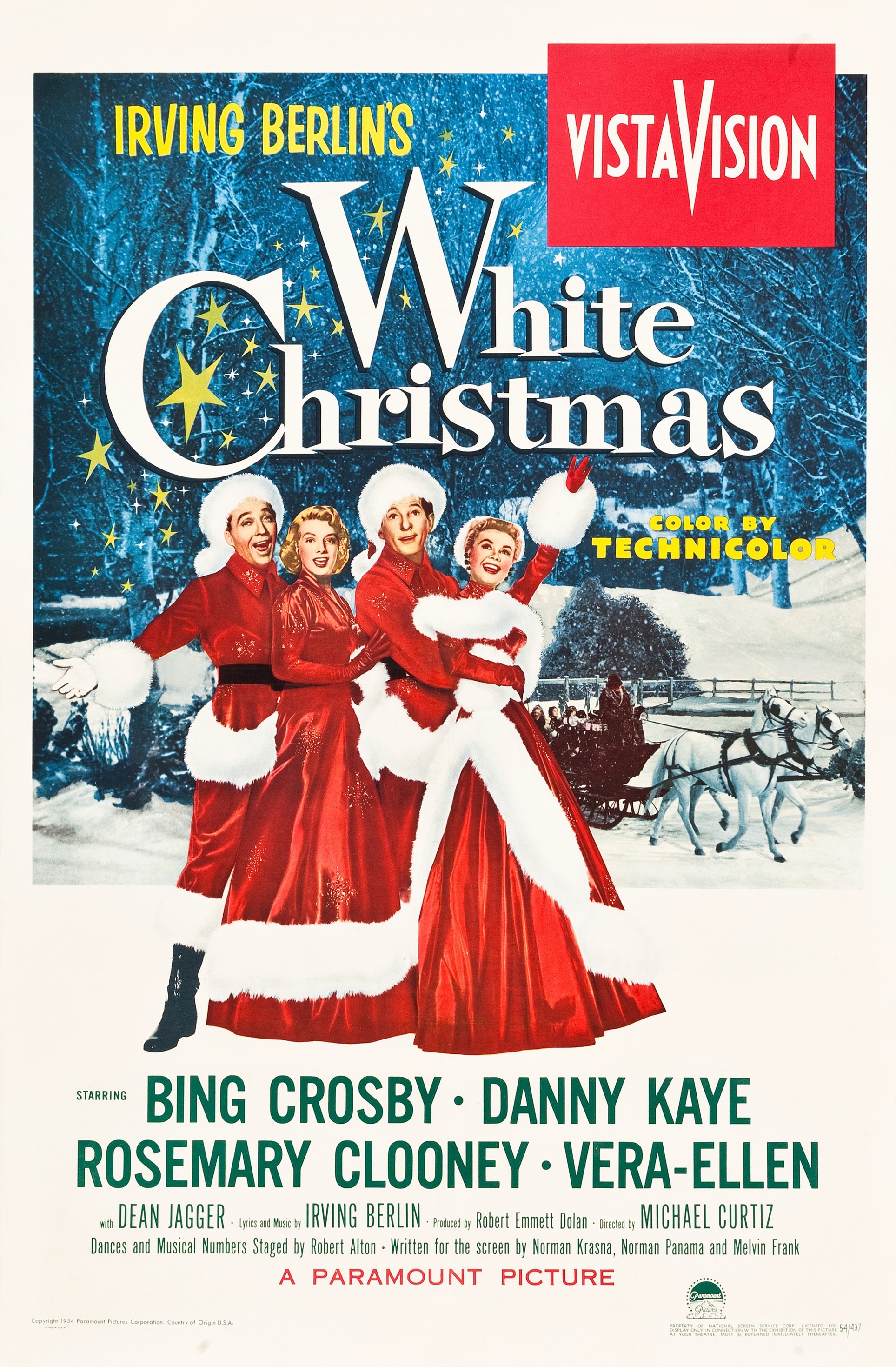 Mega Sized Movie Poster Image for White Christmas (#1 of 4)
