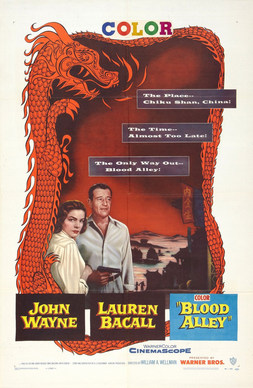 Extra Large Movie Poster Image for Blood Alley 