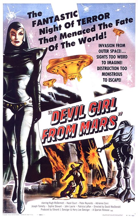 Devil Girl from Mars Movie Poster