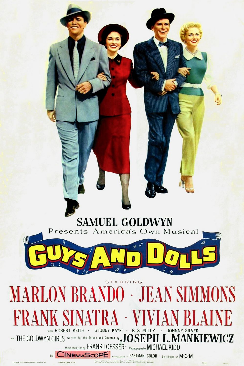 Extra Large Movie Poster Image for Guys and Dolls (#1 of 4)
