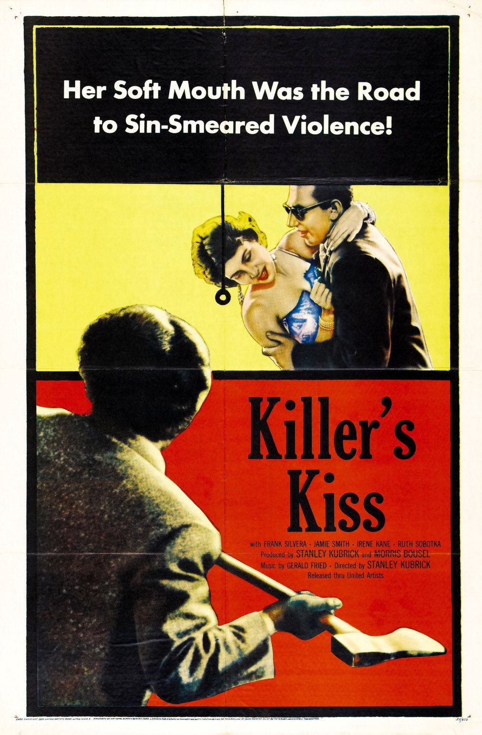 Extra Large Movie Poster Image for Killer's Kiss (#1 of 2)