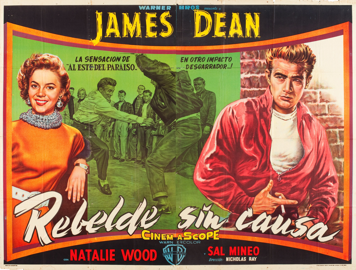 Extra Large Movie Poster Image for Rebel Without a Cause (#15 of 15)