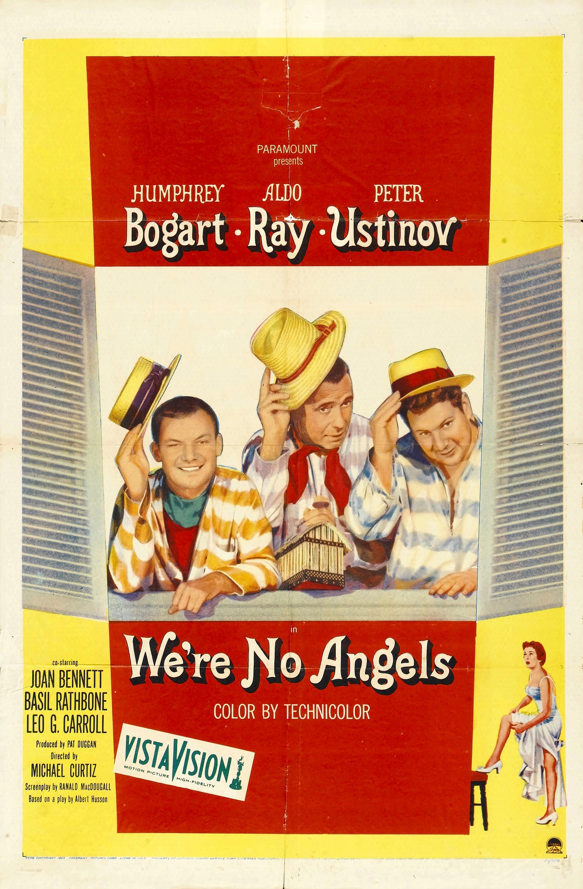 Mega Sized Movie Poster Image for We're No Angels (#1 of 6)