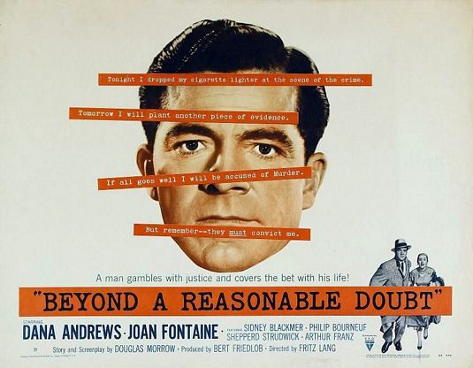 Beyond a Reasonable Doubt Movie Poster