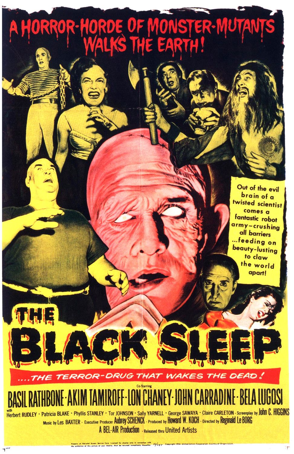 Extra Large Movie Poster Image for The Black Sleep (#2 of 2)