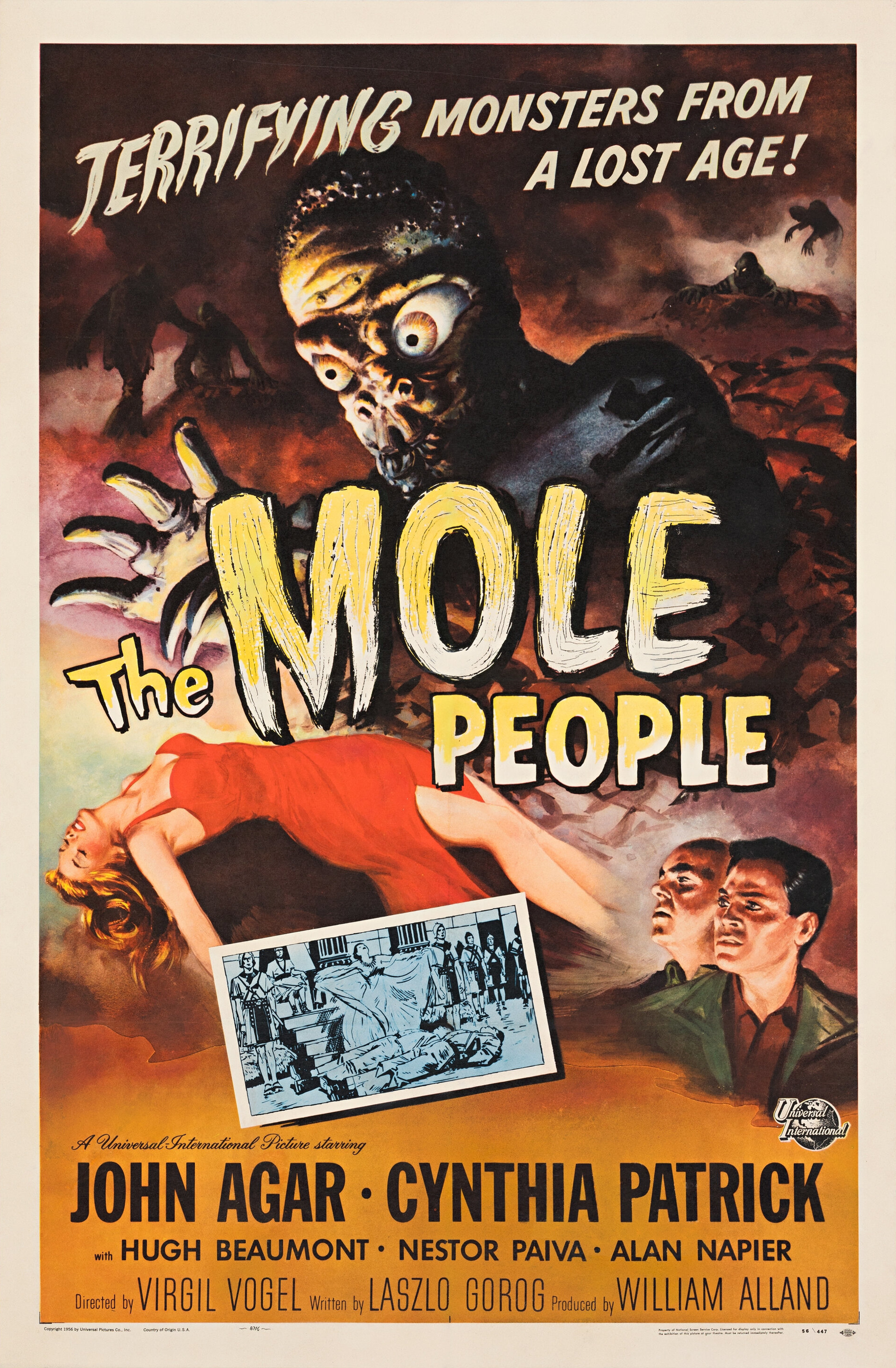 Mega Sized Movie Poster Image for The Mole People (#1 of 3)