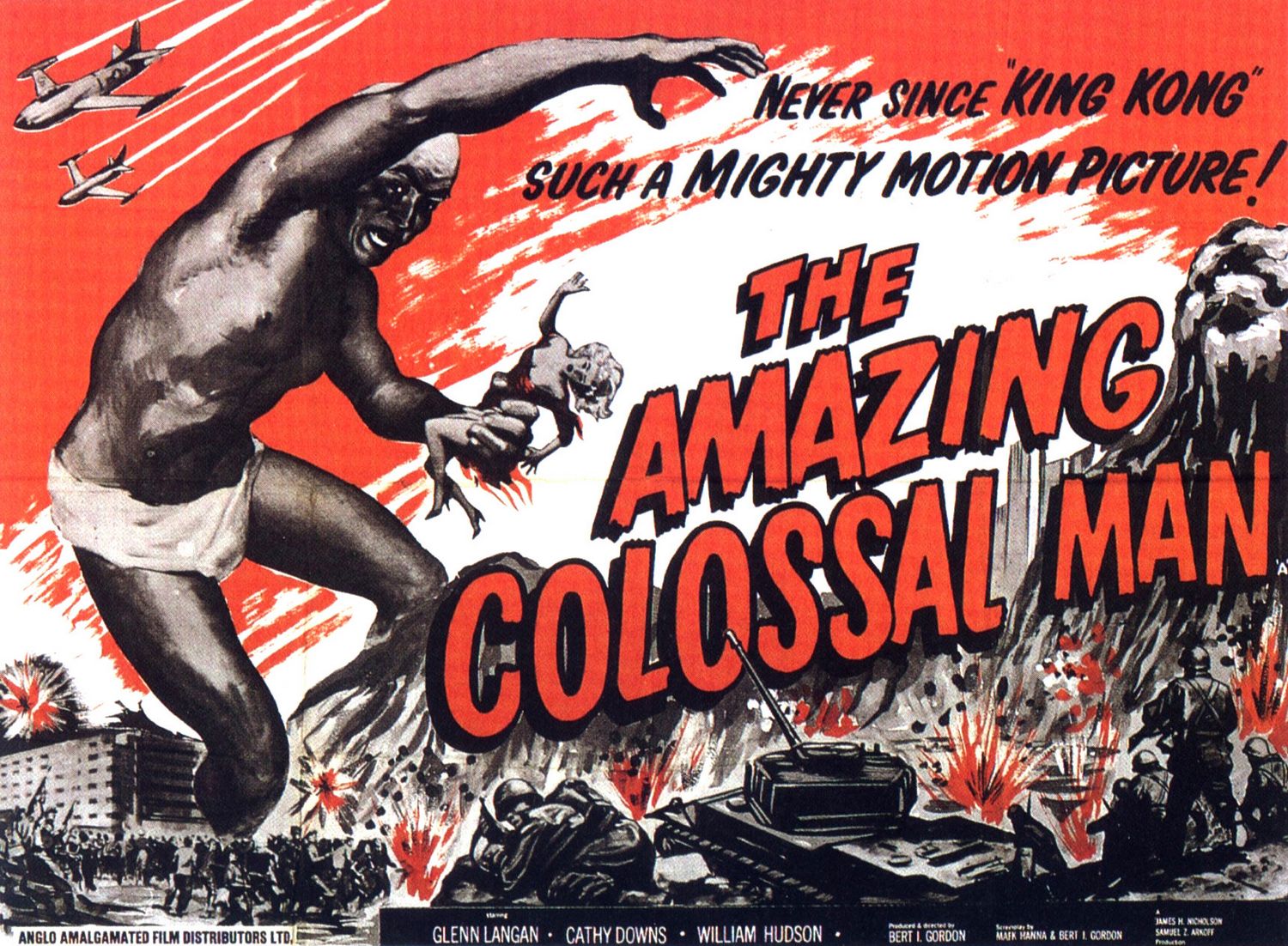 Extra Large Movie Poster Image for The Amazing Colossal Man (#1 of 2)