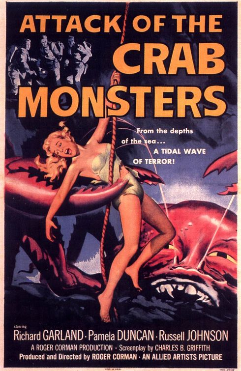 Attack of the Crab Monsters Movie Poster