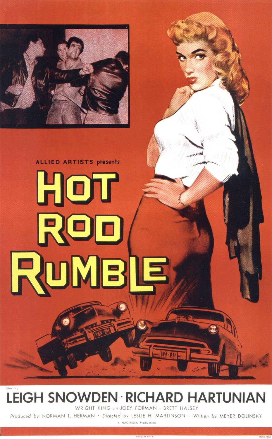 Extra Large Movie Poster Image for Hot Rod Rumble 