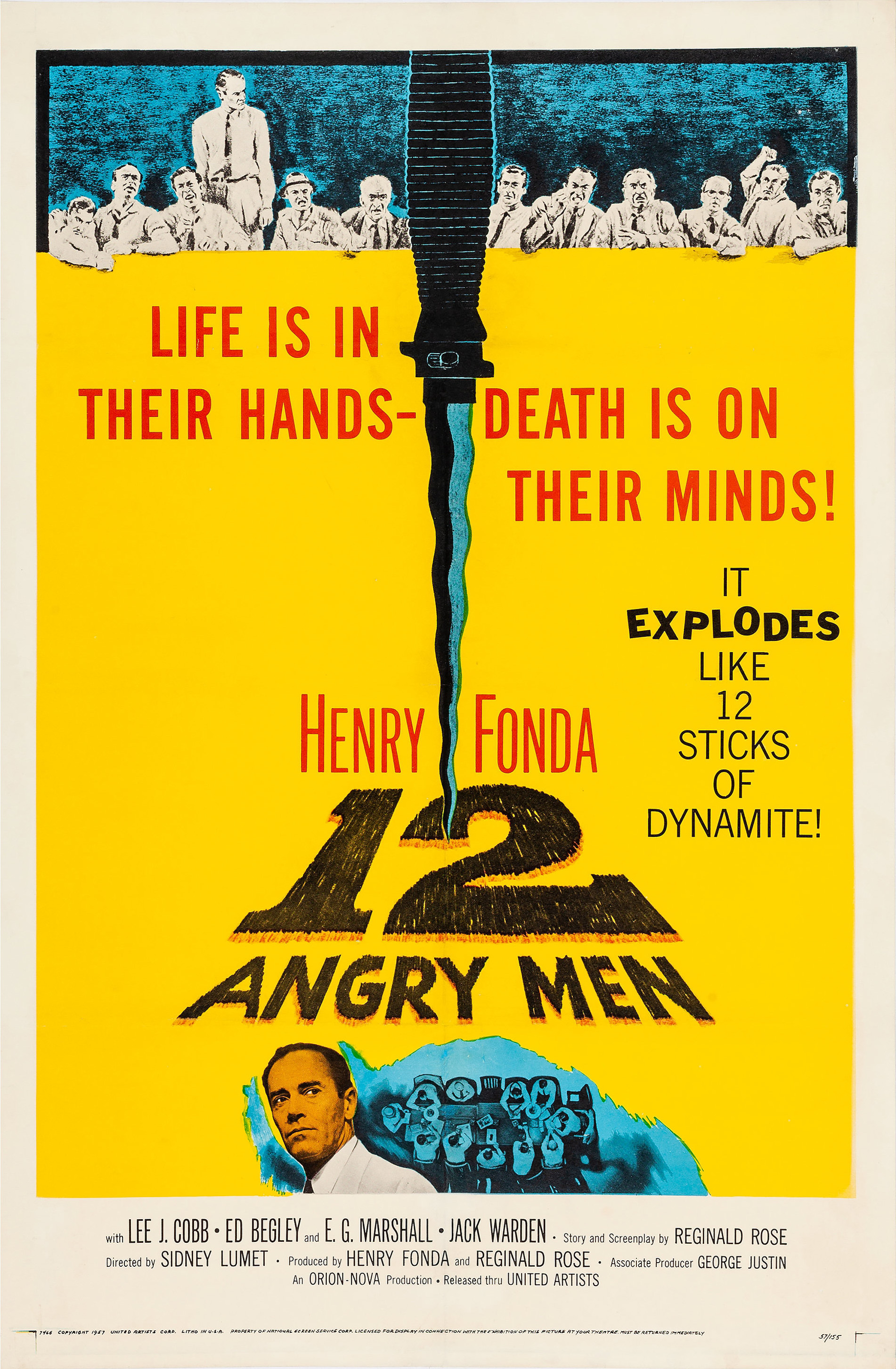 Mega Sized Movie Poster Image for 12 Angry Men 