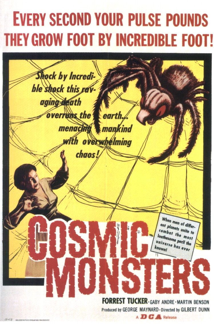 Extra Large Movie Poster Image for Cosmic Monsters 