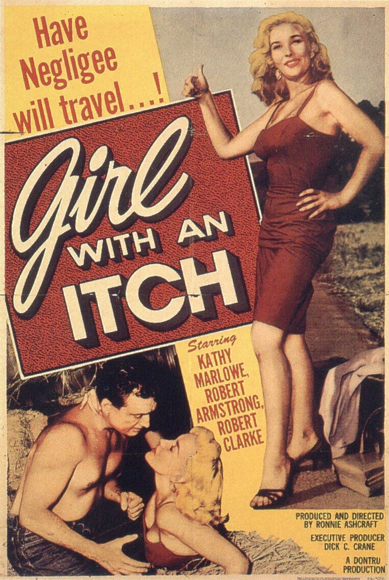 Extra Large Movie Poster Image for Girl with an Itch 