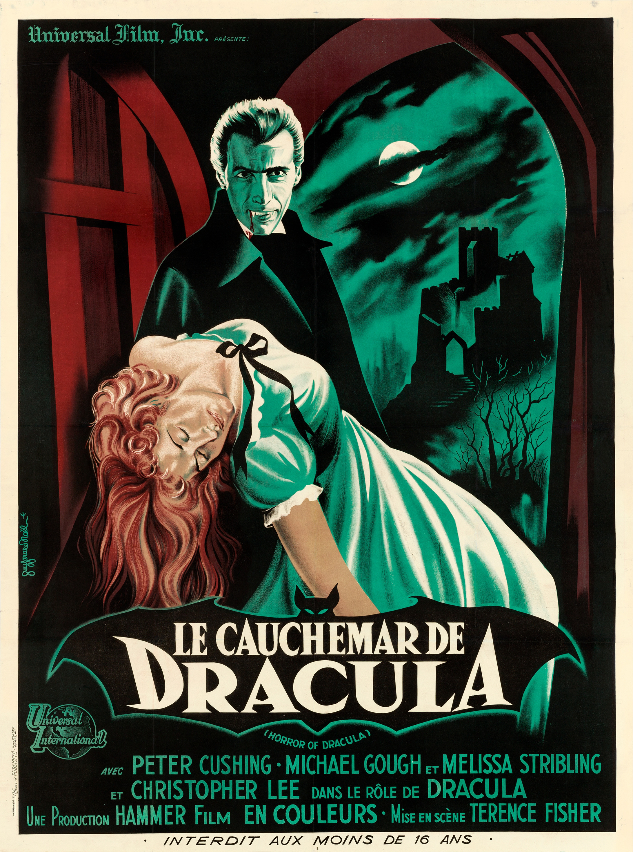 Mega Sized Movie Poster Image for Horror of Dracula (#2 of 2)