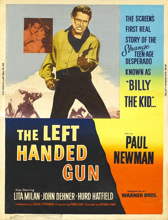 The Left Handed Gun Movie Poster
