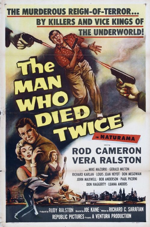 The Man Who Died Twice Movie Poster