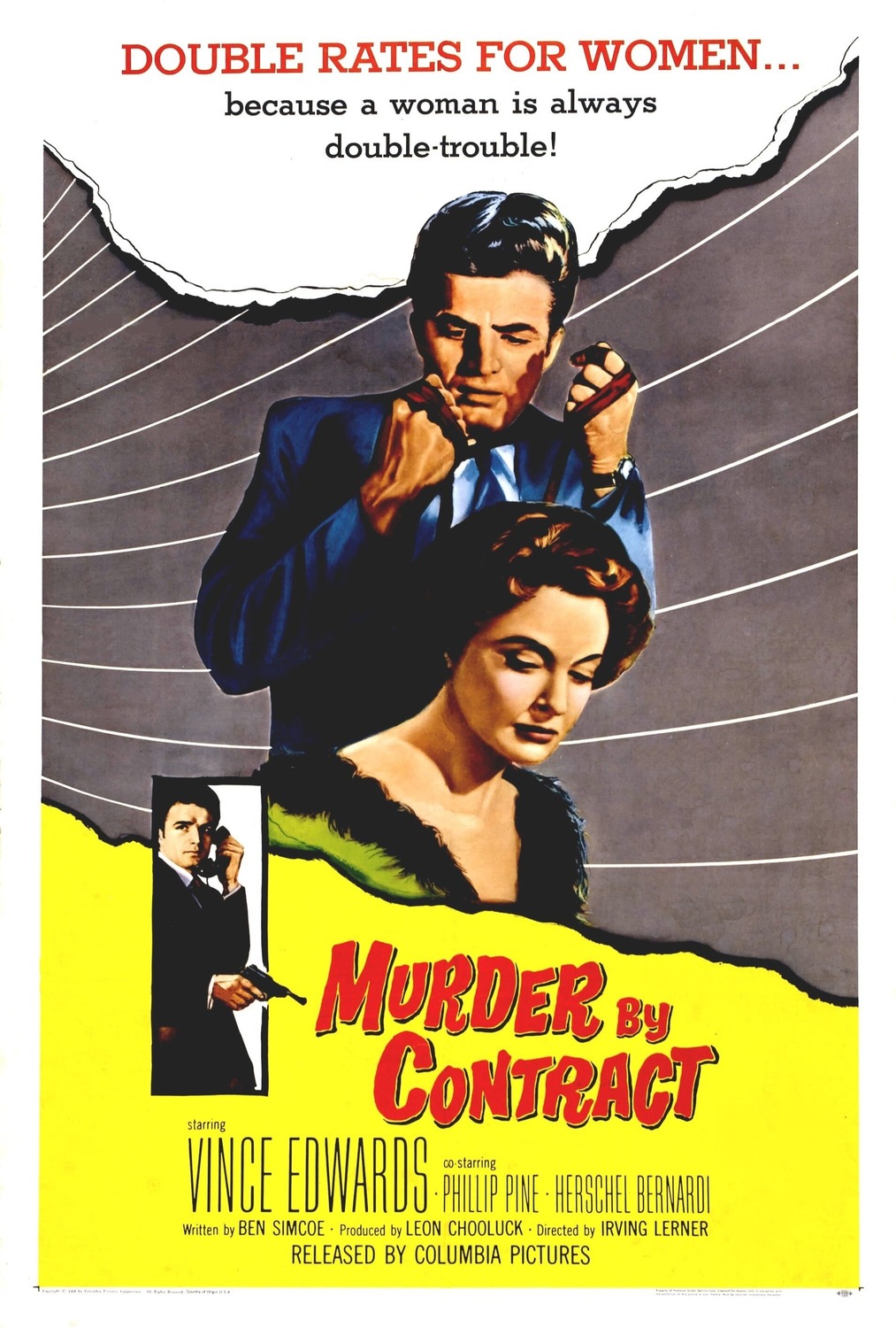 Extra Large Movie Poster Image for Murder by Contract 