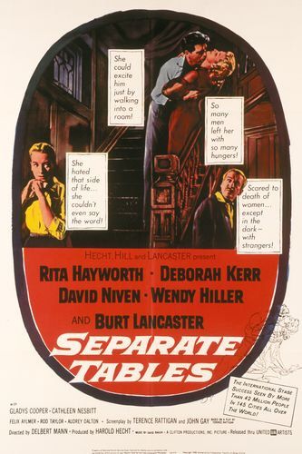 Separate Tables Movie Poster