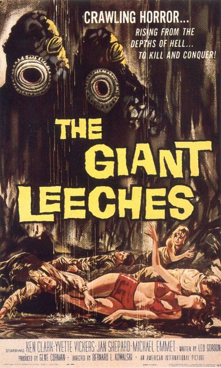 Attack of the Giant Leeches Movie Poster