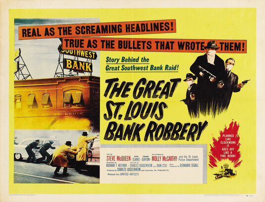 The Great St. Louis Bank Robbery Movie Poster