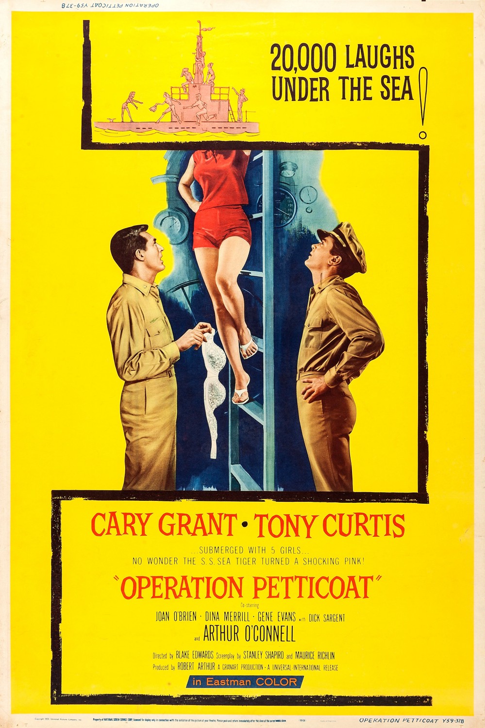 Extra Large Movie Poster Image for Operation Petticoat (#2 of 2)