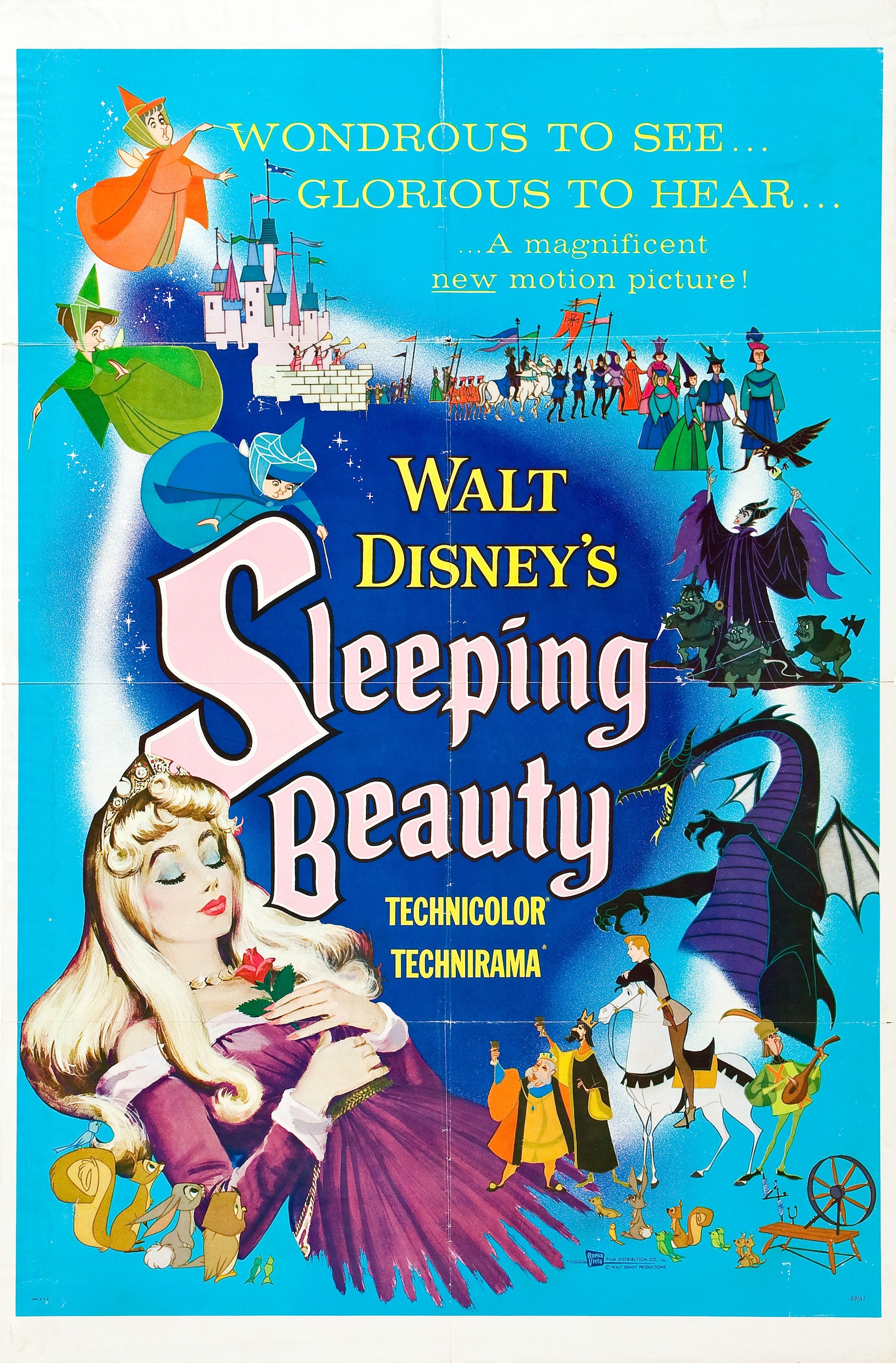 Mega Sized Movie Poster Image for Sleeping Beauty (#1 of 6)