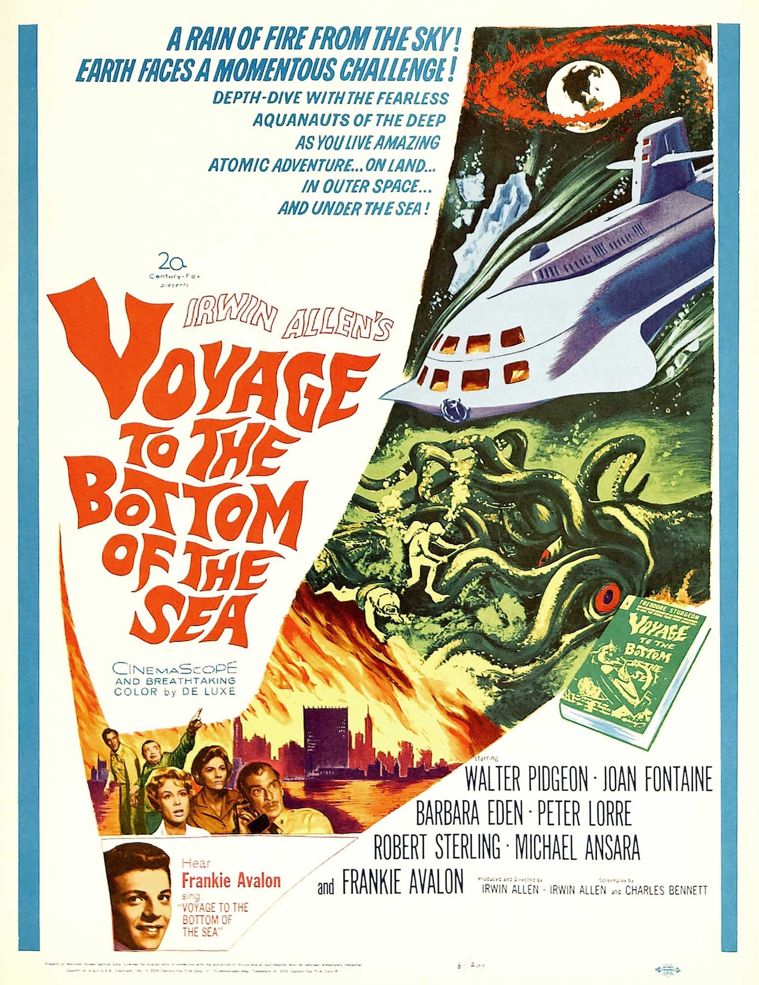 Mega Sized Movie Poster Image for Voyage to the Bottom of the Sea (#2 of 3)