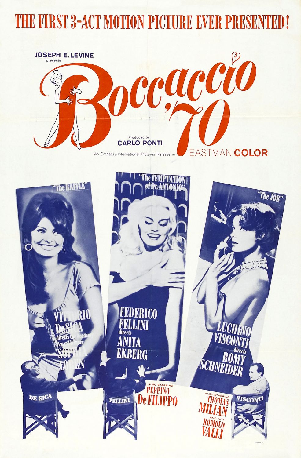 Extra Large Movie Poster Image for Boccaccio '70 