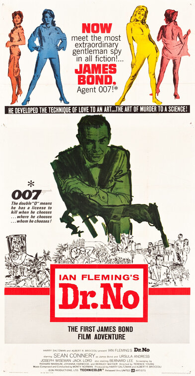 Dr. No Movie Poster