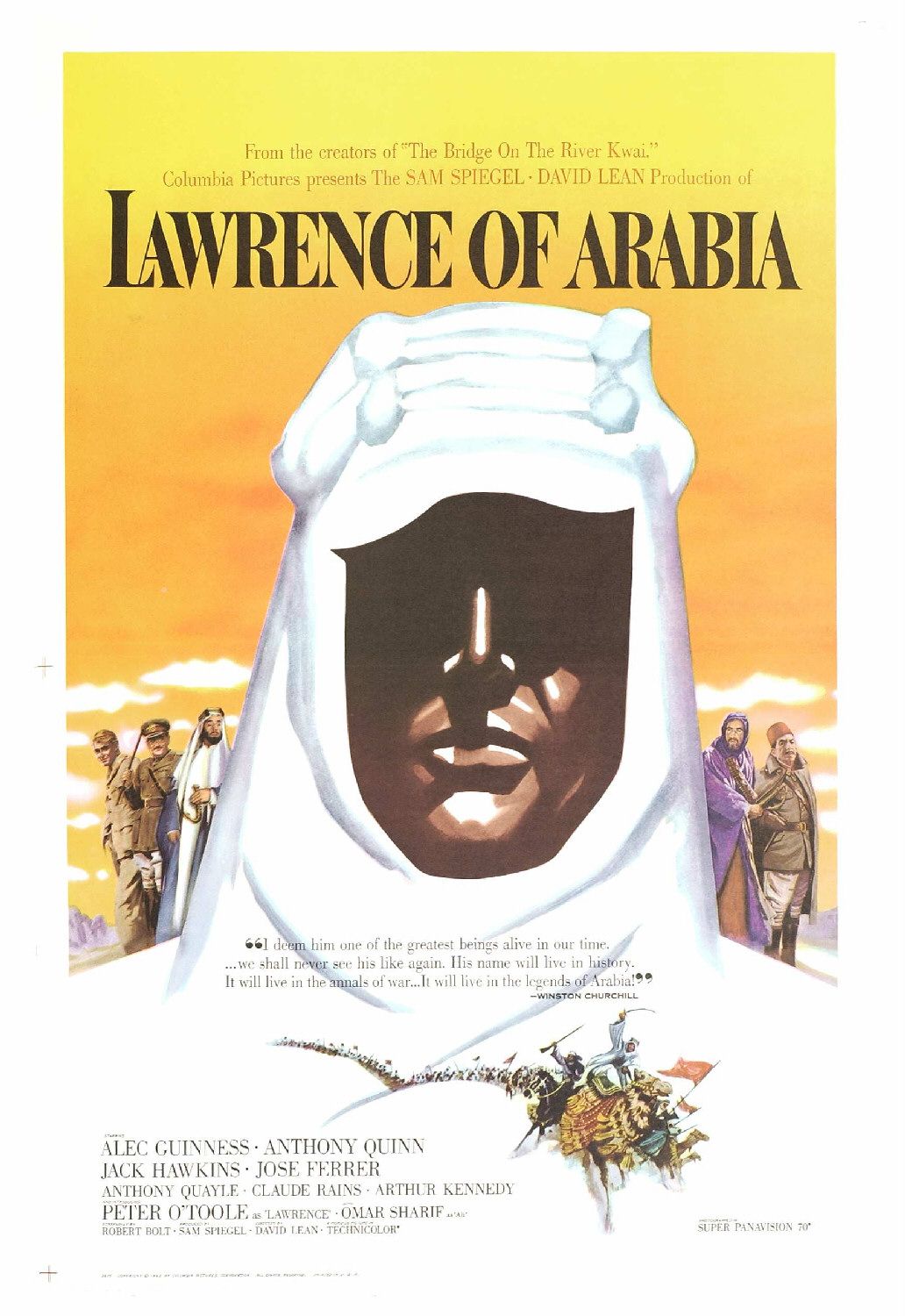 Extra Large Movie Poster Image for Lawrence of Arabia (#1 of 9)