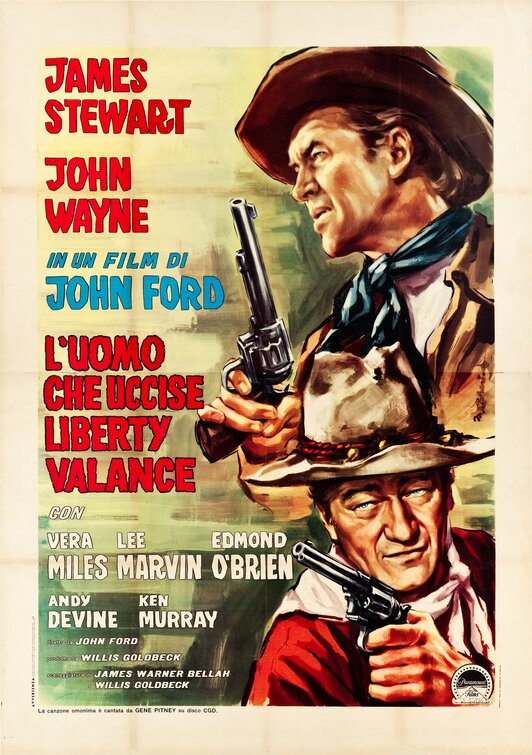The Man Who Shot Liberty Valance Movie Poster