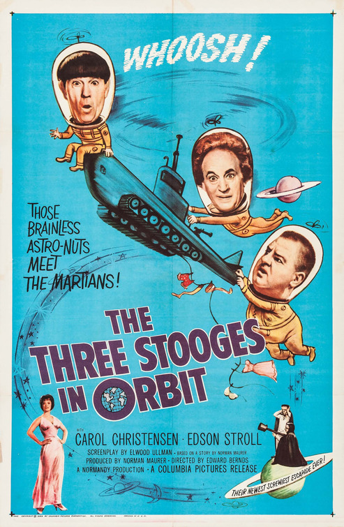 The Three Stooges in Orbit Movie Poster