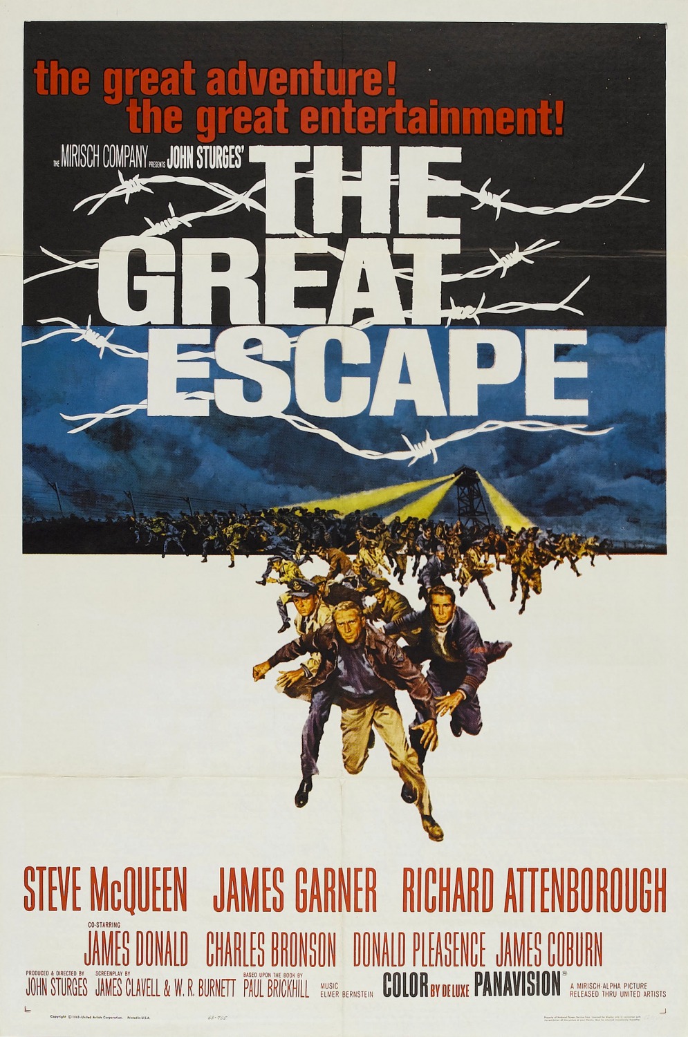 Extra Large Movie Poster Image for The Great Escape (#1 of 4)