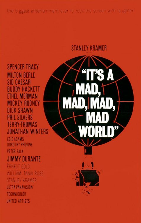 It's a Mad, Mad, Mad, Mad World Movie Poster