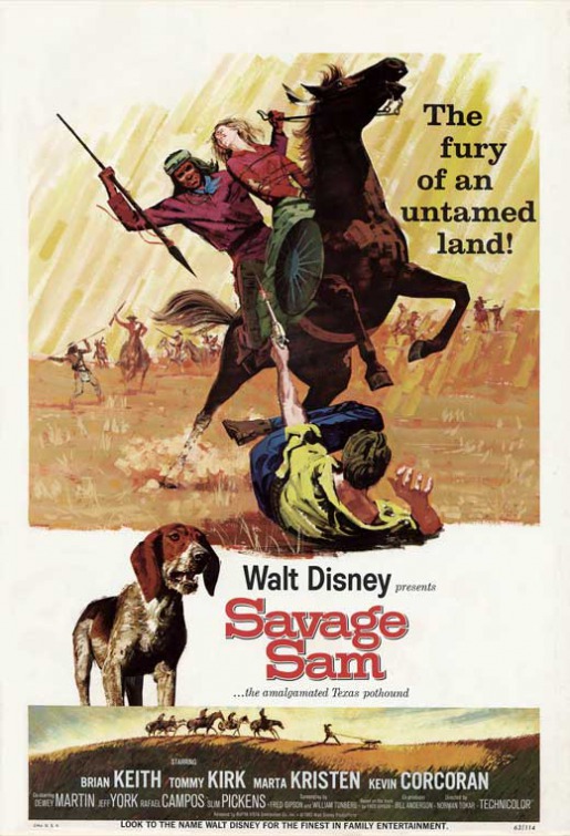Savage Sam Movie Poster