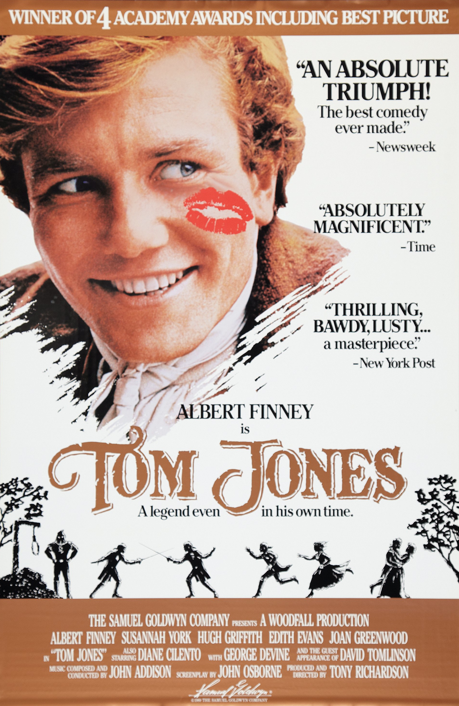 Mega Sized Movie Poster Image for Tom Jones (#1 of 2)