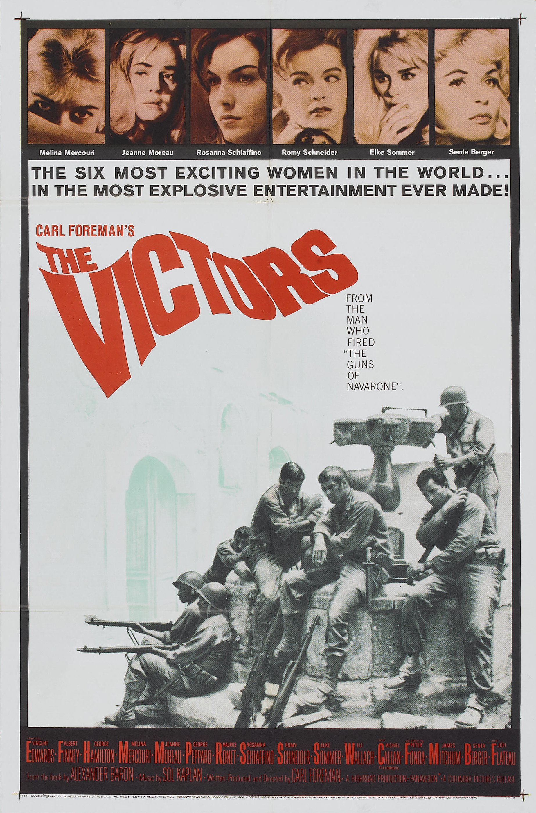 Mega Sized Movie Poster Image for The Victors 
