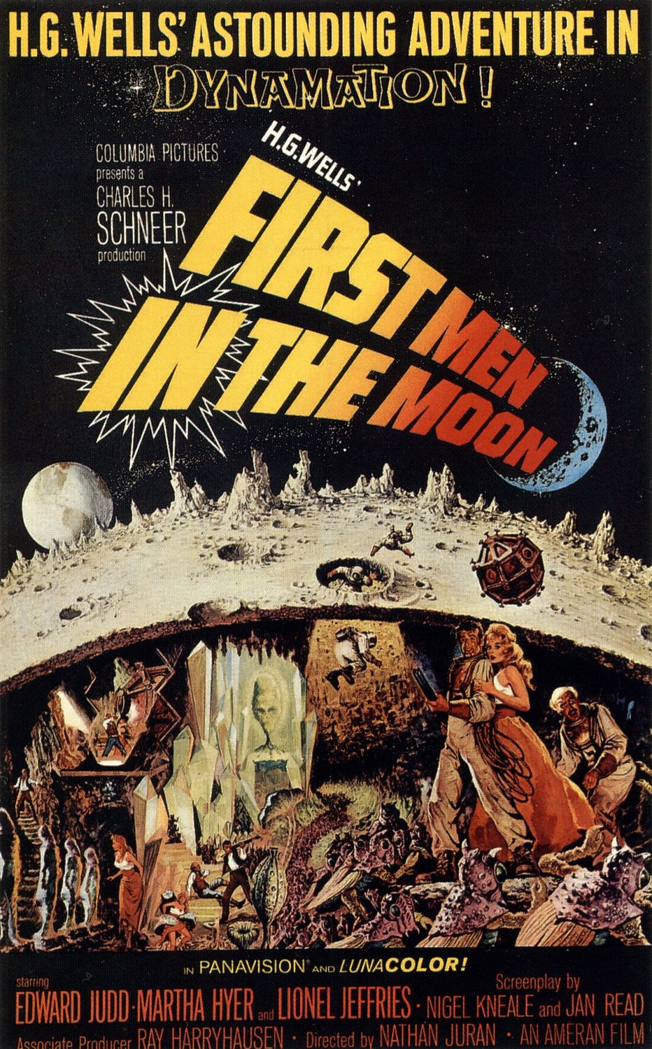 Extra Large Movie Poster Image for First Men in the Moon 