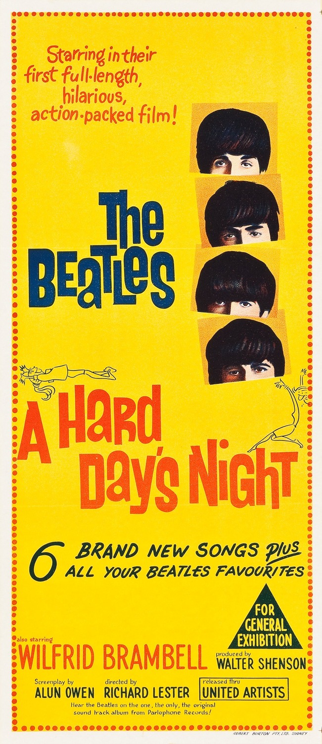 Extra Large Movie Poster Image for A Hard Day's Night (#3 of 3)