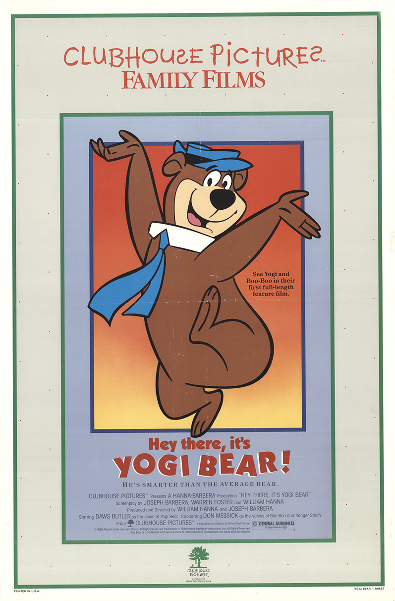 Extra Large Movie Poster Image for Hey There, It's Yogi Bear (#1 of 4)