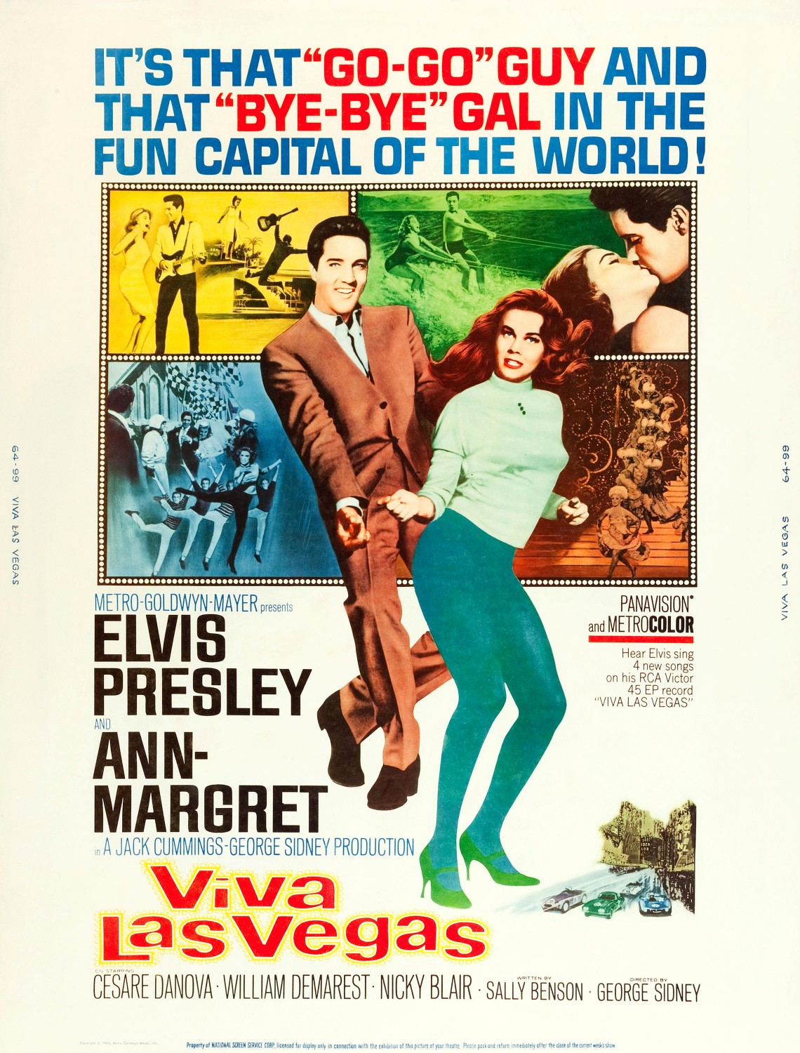 Extra Large Movie Poster Image for Viva Las Vegas (#1 of 4)