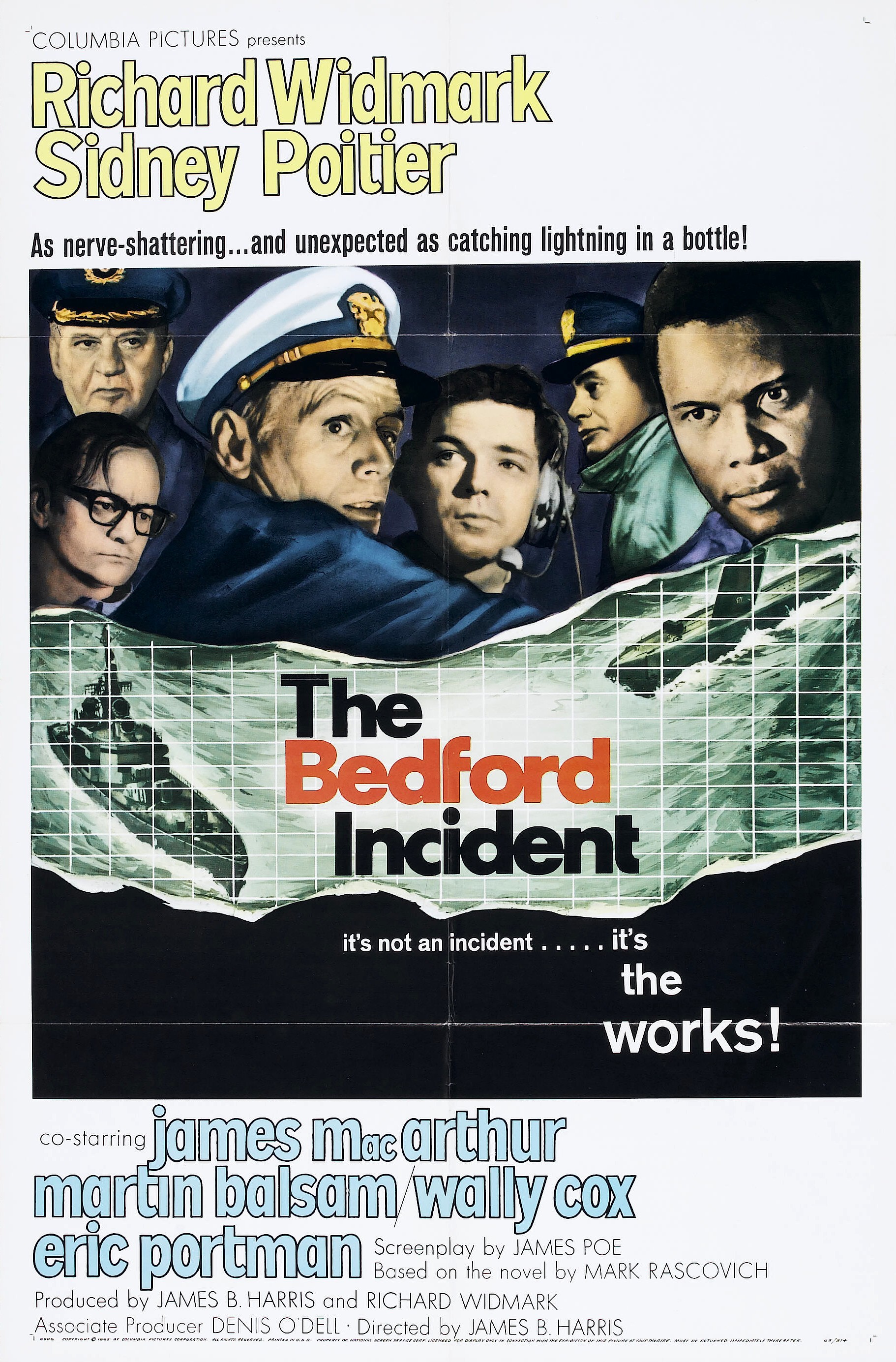 Mega Sized Movie Poster Image for The Bedford Incident (#1 of 5)