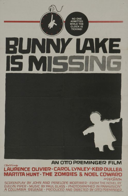 Bunny Lake Is Missing Movie Poster